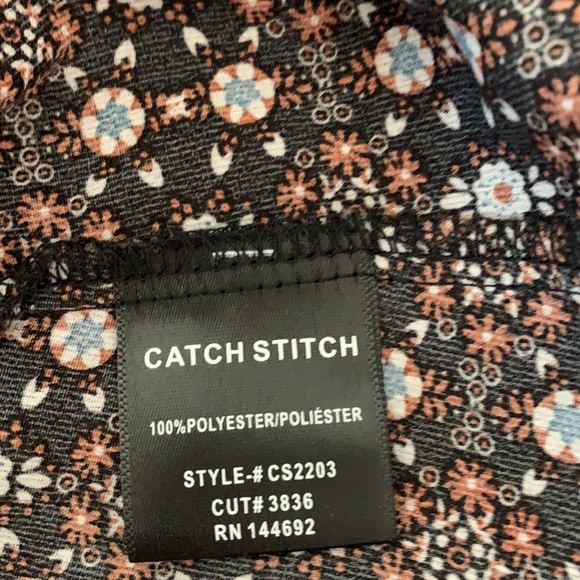 Catch Stitch Floral Skirt - Picture 6 of 6